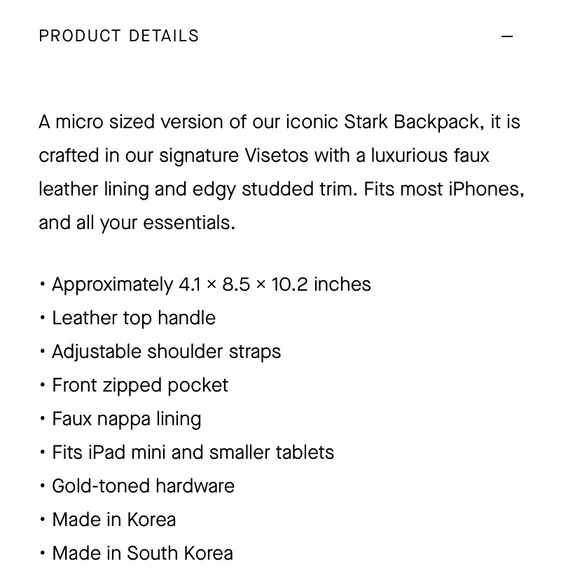 Authentic MCM backpack (Medium) - Picture 14 of 14